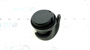 BMW i3 14-18 center console cup holder assembly, black with chrome