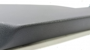 Lower right center pillar trim for VW Tiguan 2009-2018, black, type 1, scratched