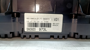 VW Tiguan 15-17 instrument cluster, 87k, scratches