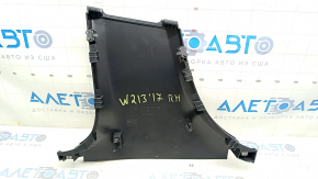 Center pillar trim lower right Mercedes W213 E 17-23 black