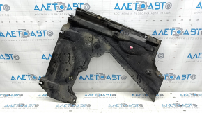 Audi A4 B9 17-20 rear right underbody protection, hole punched
