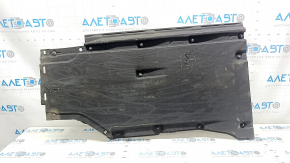 Left underbody protection for Audi A4 B9 17-25 models, tears