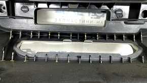 Audi A4 B9 17-25 black dashboard with AIRBAG, no projection, with deflector and glove compartment, broken mount