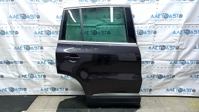 Rear right door assembly for VW Tiguan 12-18, graphite LD7P, painted, scratches on the trim