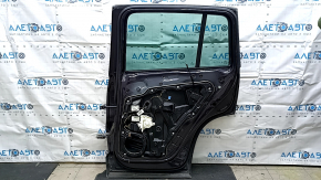 Rear right door assembly for VW Tiguan 12-18, graphite LD7P, painted, scratches on the trim