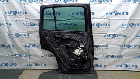Rear left door assembly for VW Tiguan 09-18, graphite LD7P, painted, butt