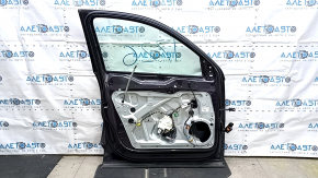 Front left door assembly for VW Tiguan 09-18 keyless, graphite LD7P, painted, butt