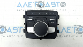 Audi A4 B9 17-23 black and chrome center console control