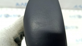 Audi A4 B9 17-25 gear knob with upper trim, leather, black, scratches