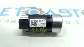 Start/stop button for Audi A4 B9 17-25 chrome