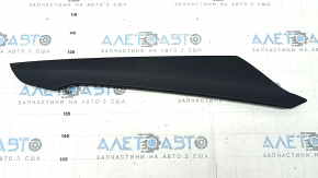 Audi A4 B9 17-25 black upper right center console trim