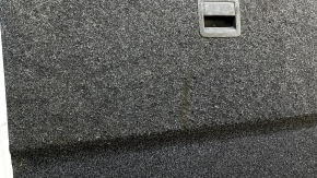 VW Tiguan 09-18 trunk floor, black, dry clean, scratches on the handle