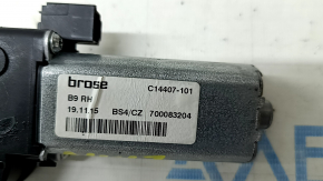 Driver's seat backrest adjustment motor Audi A4 B9 17-