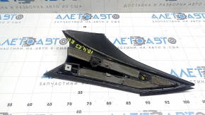 Right trunk spoiler for Volkswagen ID.4 23-25, gloss black, broken mount