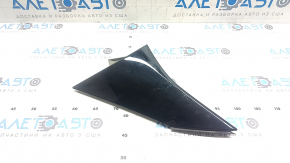Left tailgate spoiler for Volkswagen ID.4 23-25, gloss black, broken mount