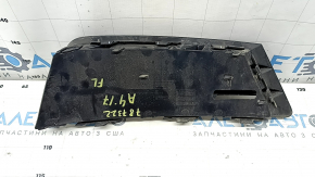 Front bumper grille left Audi A4 B9 17-17 without radar, chrome, sand