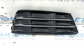 Front bumper grille right Audi A4 B9 17-19 without radar, chrome