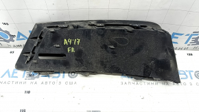 Front bumper grille right Audi A4 B9 17-19 without radar, chrome