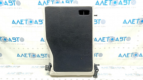 Rear row of seats, 2nd row, upper part, left, Mercedes W213 E 17-23, beige leather, with belt, cut
