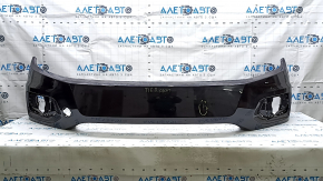 Front bumper bare VW Tiguan 12-18 rest, graphite, PLATINUM PLUS, CAPA, scratch