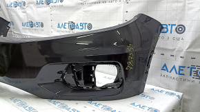 Front bumper bare VW Tiguan 12-18 rest, graphite, PLATINUM PLUS, CAPA, scratch