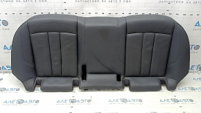 Rear seat cushion for Audi A4 B9 17-19, black leather, water contact, for cleaning