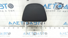 Rear right headrest for Audi A4 B9 17-19, black leather