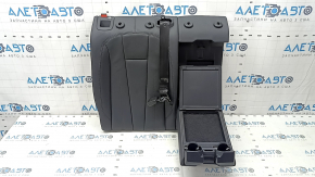 Right rear seat backrest for Audi A4 B9 17-19 with seat belt, black leather, dents