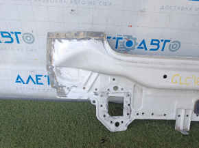 Rear panel Mercedes GLC 16-19 set 3 parts, on the body, white