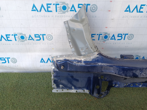 Rear panel BMW 3 F30 4d 12-18 on the body, blue