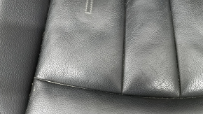 Audi A4 B9 17-19 driver's seat upholstery, black leather, heated, needs cleaning, dented, water contact