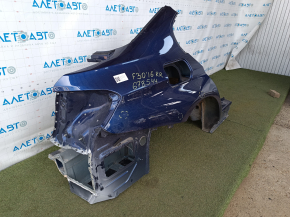 Quarter wing rear right BMW 3 F30 12-18 on the body, blue