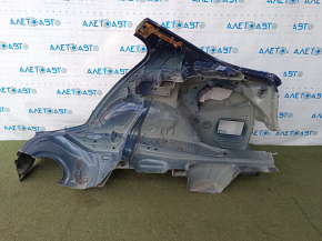Quarter wing rear right BMW 3 F30 12-18 on the body, blue