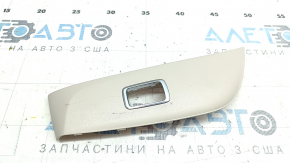 Front right window lift control trim Mercedes W213 E 17-23 beige