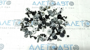 Hardware for bumper, hood, and fenders for Audi A4 B9 17-25 (incomplete)