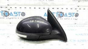 Right side mirror assembly for VW Tiguan 2009-2018, 6 pins, turn signal, heated, graphite