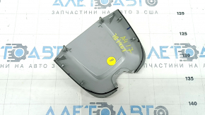 Audi A4 B9 17-25 interior mirror trim, gray, torn seal, scratch