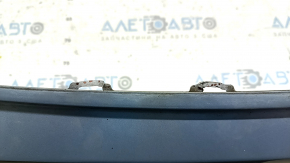 Bare rear bumper for Mercedes W213 E 17-20 with parking sensors and no moldings, AMG pack, silver, broken mounts