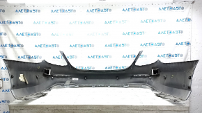 Bare rear bumper for Mercedes W213 E 17-20 with parking sensors and no moldings, AMG pack, silver, broken mounts