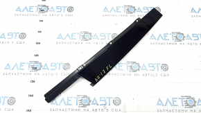 Front left side door trim for Audi A4 B9 17-25, glossy black, scratches