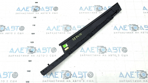 Front left side door trim for Audi A4 B9 17-25, glossy black, scratches