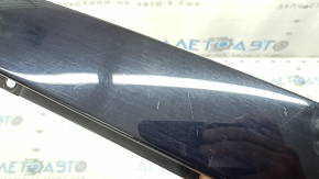Front left side door trim for Audi A4 B9 17-25, glossy black, scratches