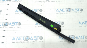 Front right side door trim for Audi A4 B9 17-25, glossy black, scratches
