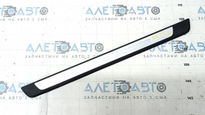 Audi A4 B9 17-25mm chrome door sill trim, front left, scratches