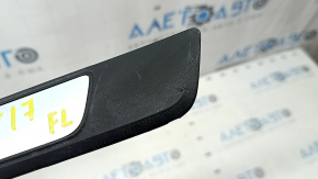 Audi A4 B9 17-25mm chrome door sill trim, front left, scratches