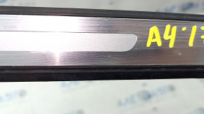 Audi A4 B9 17-25mm chrome door sill trim, front left, scratches