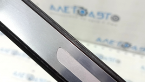 Audi A4 B9 17-25mm chrome door sill trim, front right, scratches