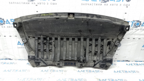 Front bumper protection central Mercedes W213 E 300/350/400/450 17-23 RWD