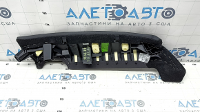 2nd row left side panel for Audi A4 B9 17-19, black leather, dented