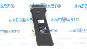 Upper center pillar trim under the left belt Volkswagen ID.4 23-25 black, worn